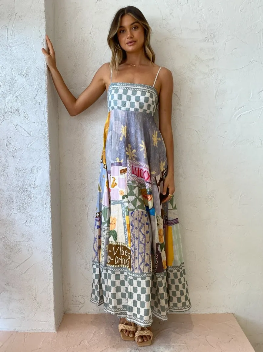 Alemais Emma Gale Sundress in Multi