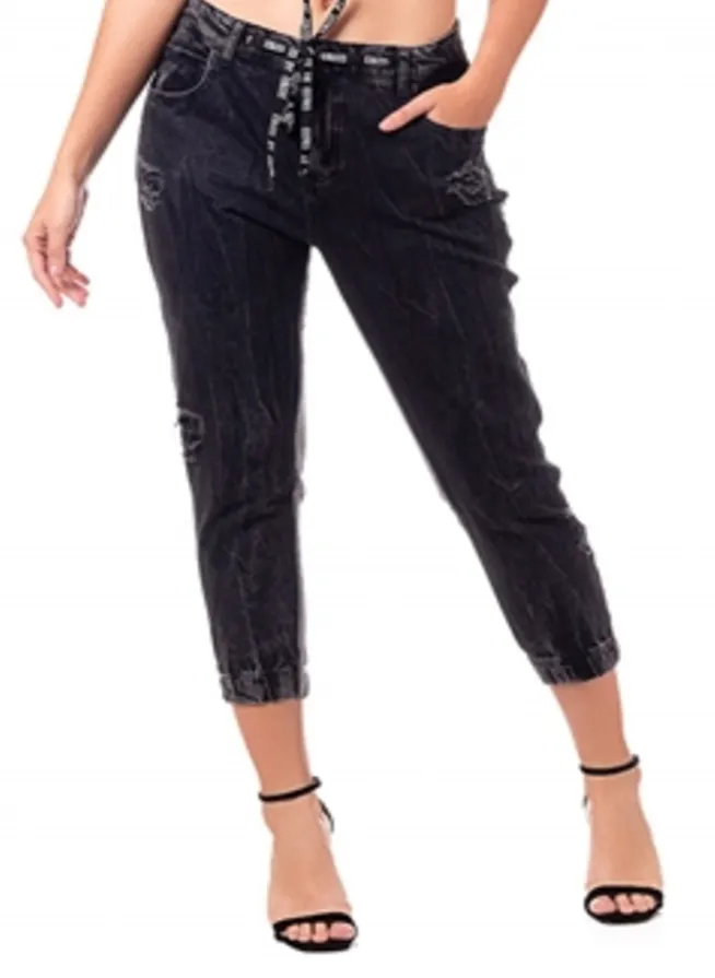 Calça Duo Jeans Duda com Cordão Colcci