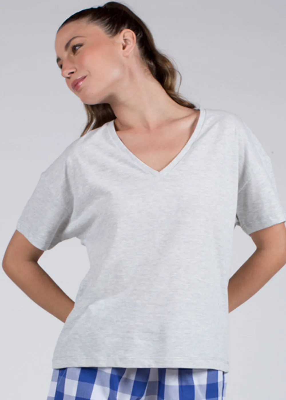 Camiseta Comfy Mescla Clara