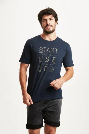 CAMISETA M/C START USE WHAT YOU CAN