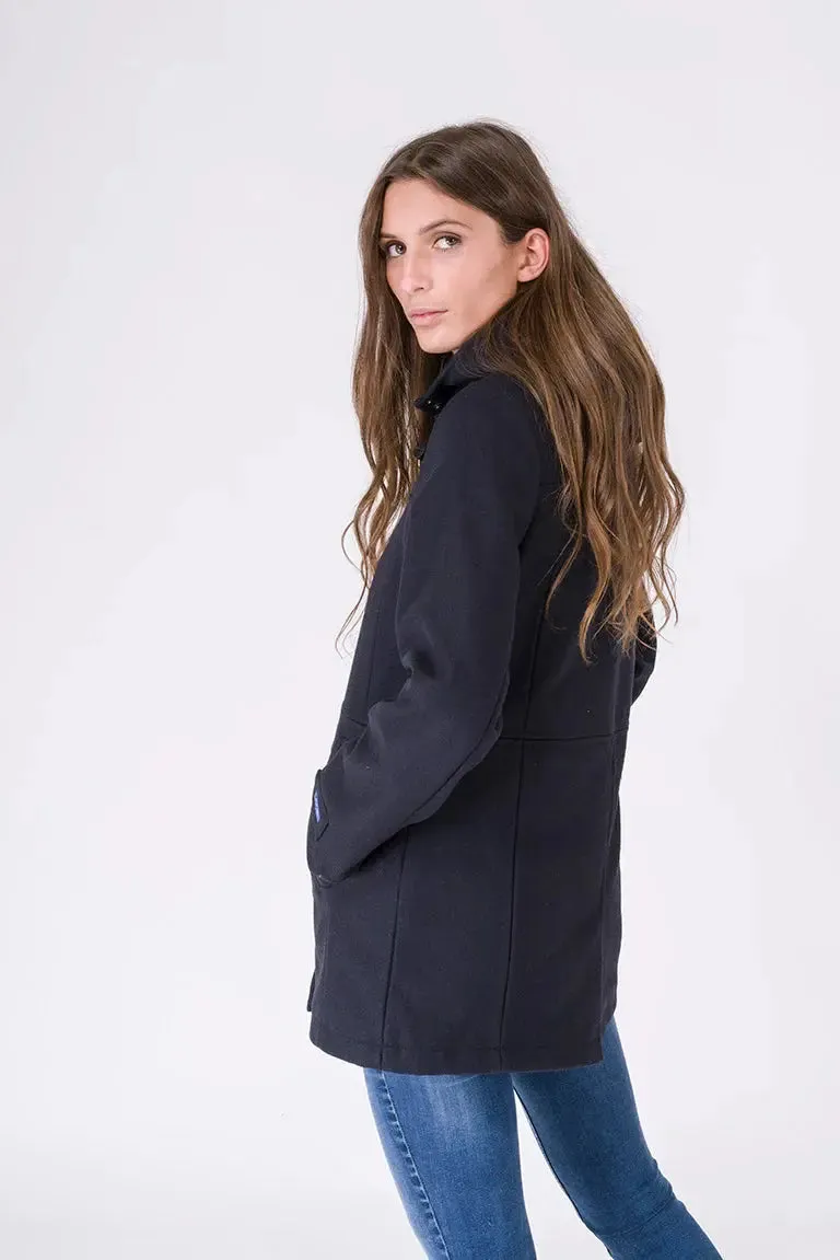 Chaquetón de lana con botones Alamar A2588