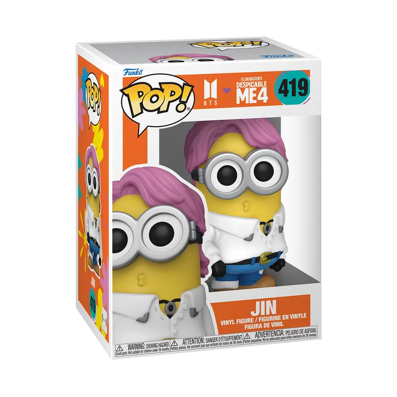 Funko Pop Movies: Mi Villano Favorito X BTS - Jin