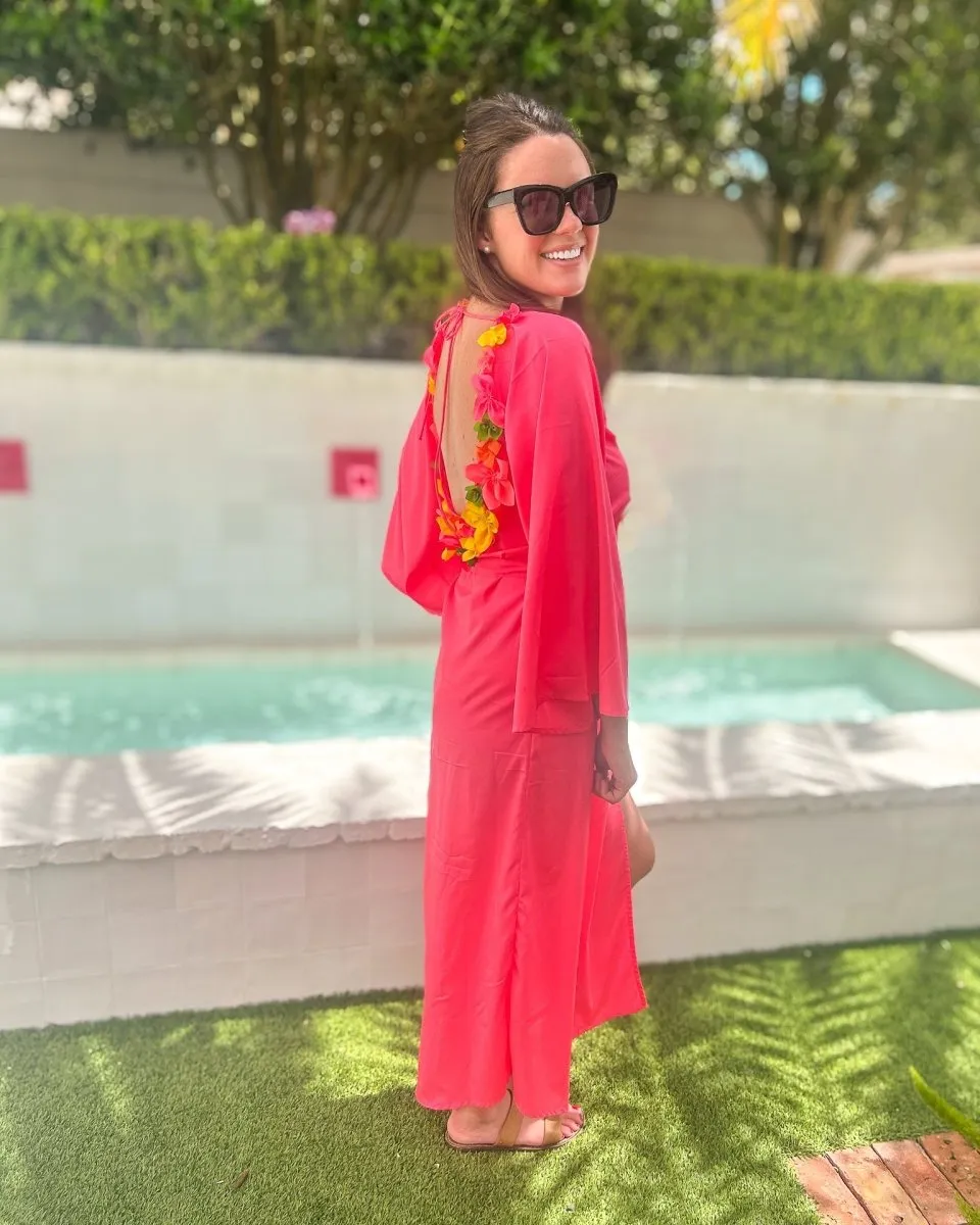 India Cover Up | Neon Pink