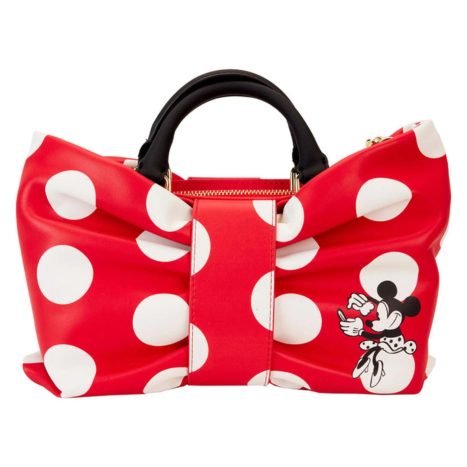 Loungefly Crossbody Minnie Rocks The Dots Mickey Mouse And Friends