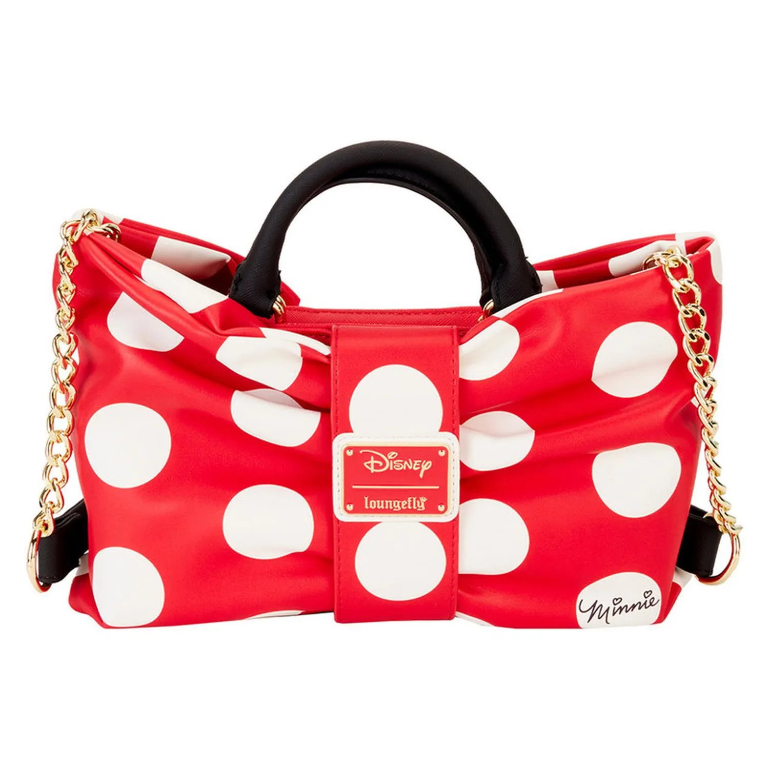 Loungefly Crossbody Minnie Rocks The Dots Mickey Mouse And Friends