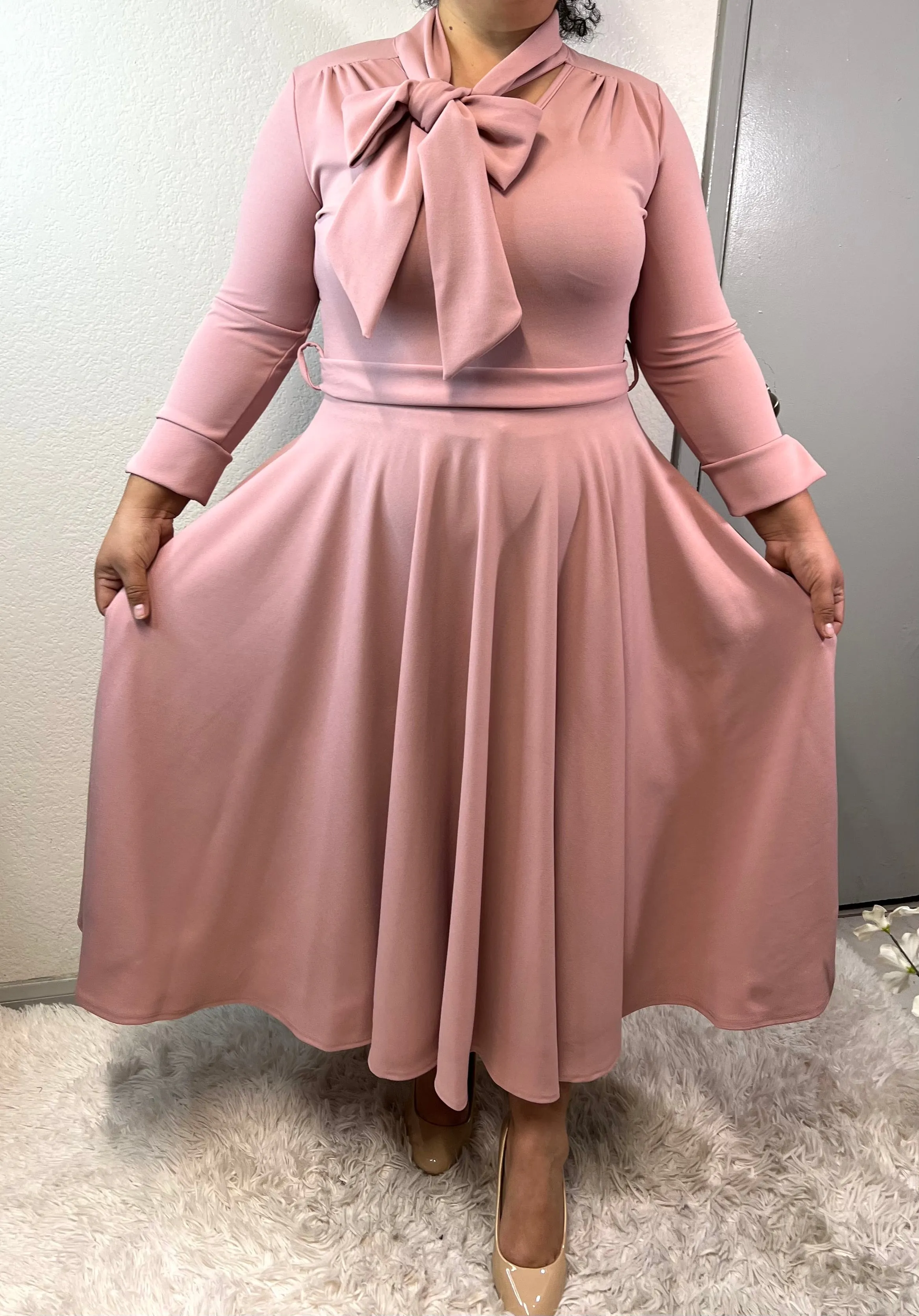 Rosa Pink Dress “Reina”