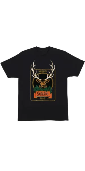 Santa Cruz Jaggermaister Kendall Black Men's T-Shirt - Camiseta