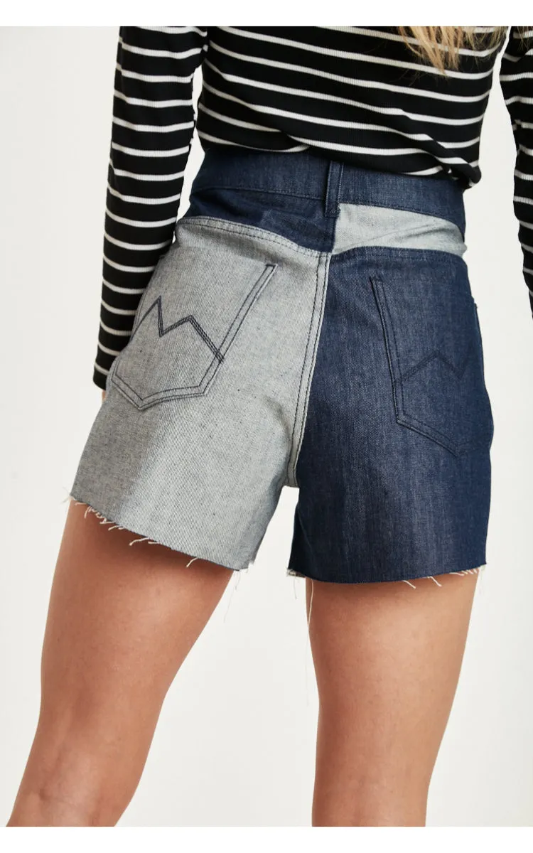 SHORT JEANS PATCHWORK C4