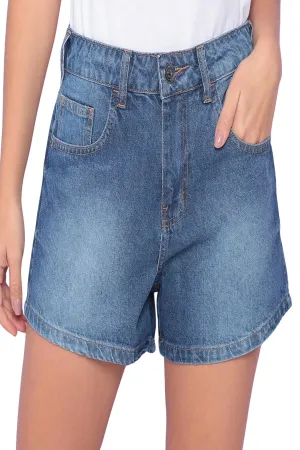 SHORTS JEANS C4 BLUE WASH