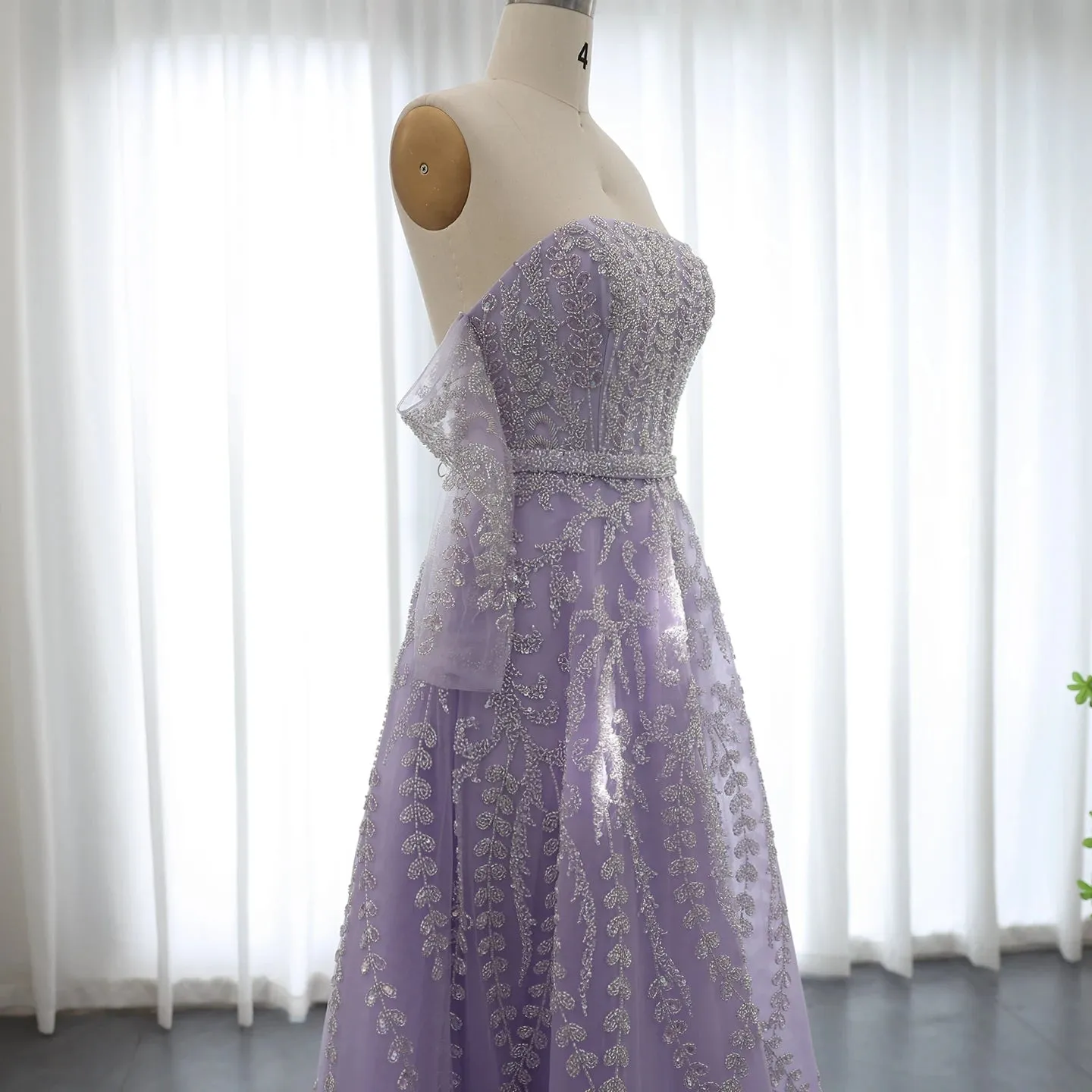 Vestido de Festa Longo Beauty Roxo - Modelo Especial