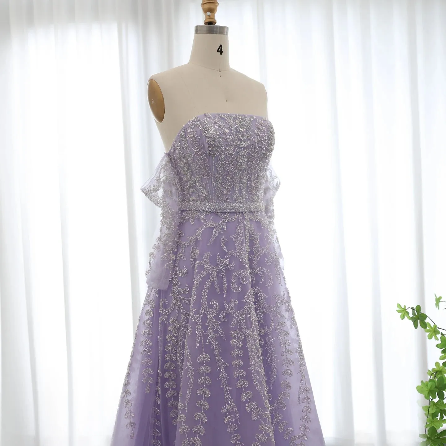 Vestido de Festa Longo Beauty Roxo - Modelo Especial